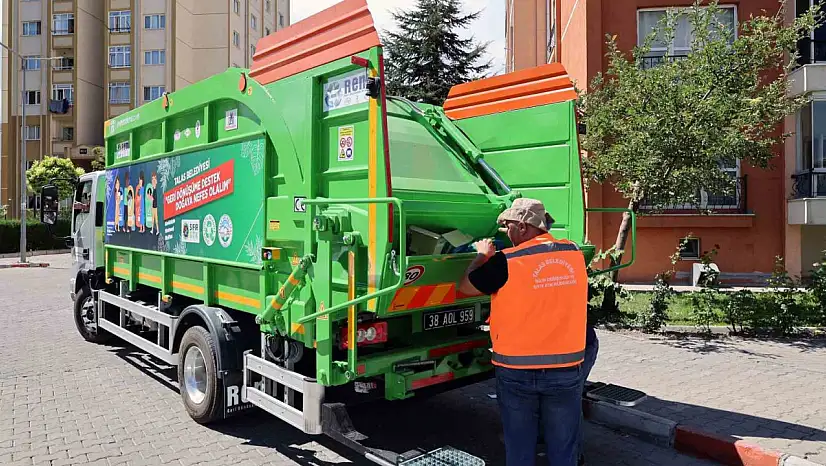 Talas Belediyesi'nden geri dönüşüm hamlesi