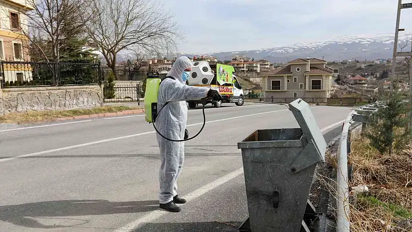 Talas'ta haşereyle kararlı mücadele