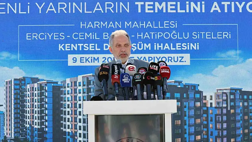 Talas'ta kentsel dönüşümde tarihi adım