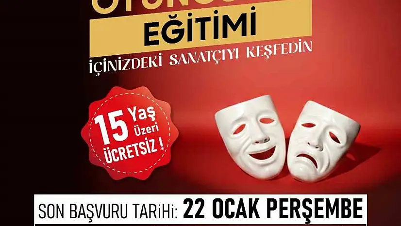 Talas'ta sahne seni bekliyor, 'Karadut Tiyatrosu' oyuncularını bekliyor