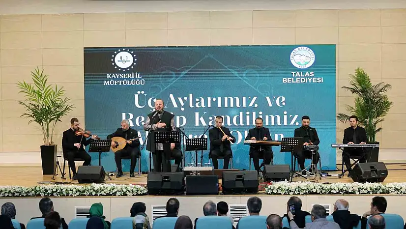 Talas'ta Üç Aylar coşkuyla karşılandı