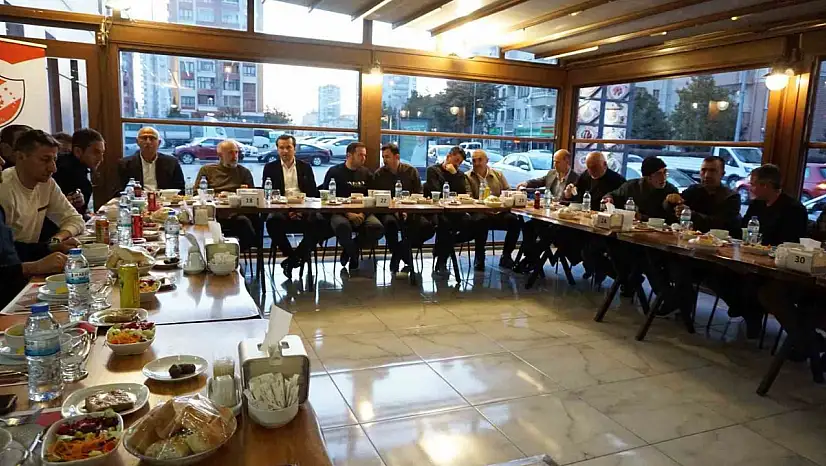 TFSKD Kayseri Şubesi iftarda bir araya geldi