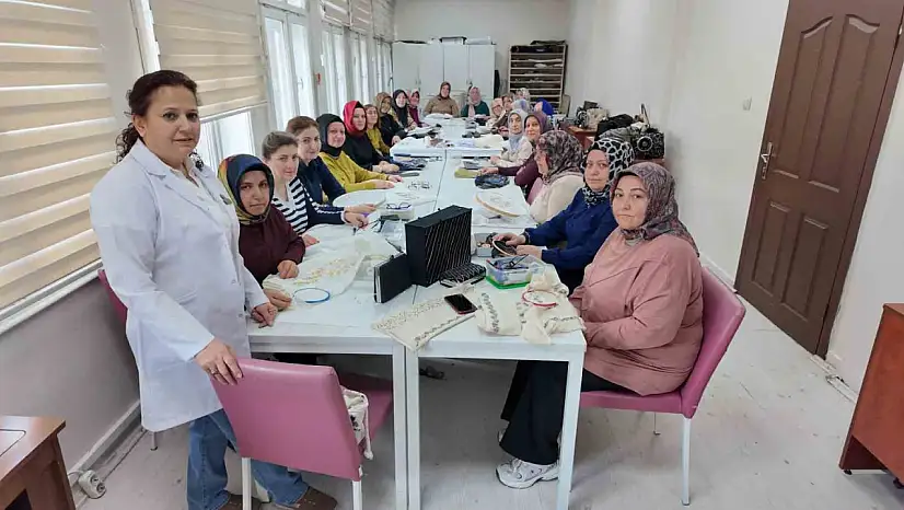 Unutulmaya yüz tutmuş el sanatları KAYMEK'te yeniden hayat buluyor