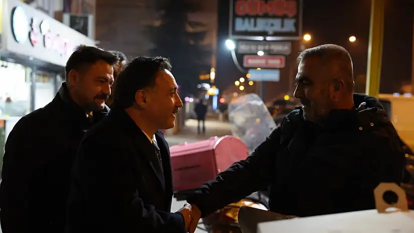 Vali Çiçek vatandaşlarla buluştu