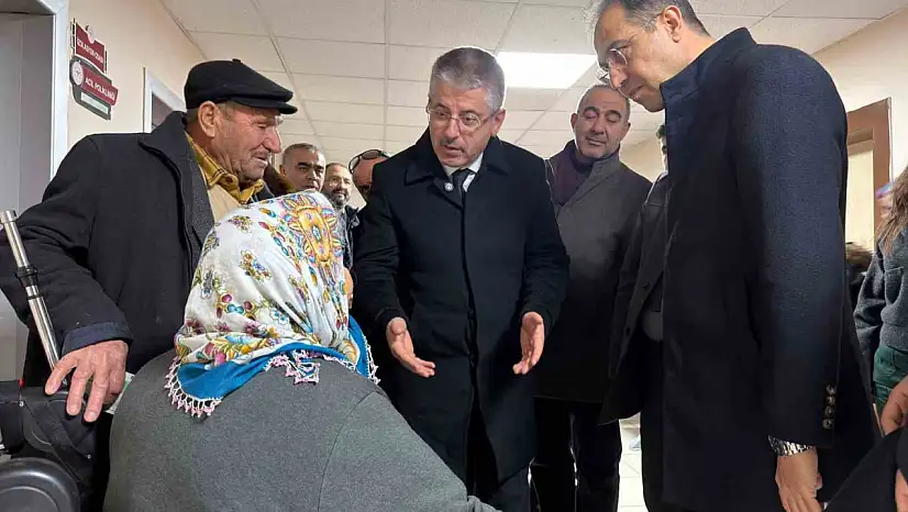 Vekil Çopuroğlu, İncesu'daki sağlık hizmetlerini inceledi