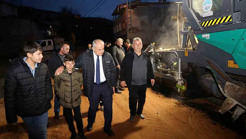 Yahyalı'da Karaköy Mahallesi sıcak asfalt konforuna kavuştu