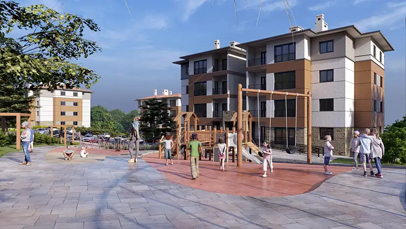 Yahyalı'da yeni TOKİ konutları çalışmaları tüm hızıyla sürüyor