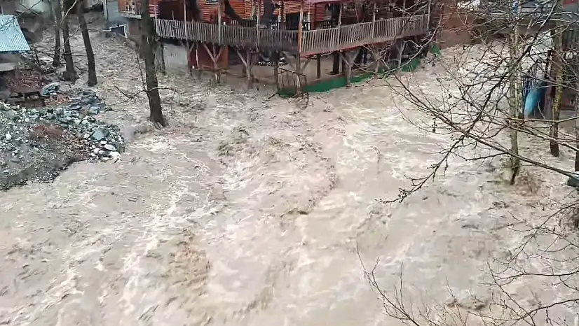 Yahyalı'daki selden yeni görüntüler ortaya çıktı