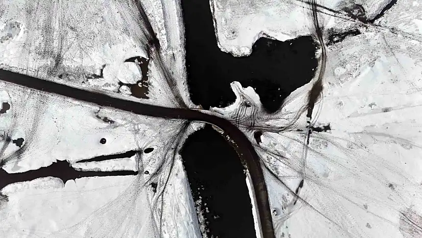 Yazın safari kışın buz pisti