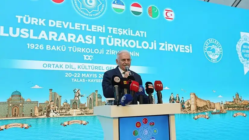 Yıldırım'dan 'yeni Türk dünyası alfabesi' açıklaması