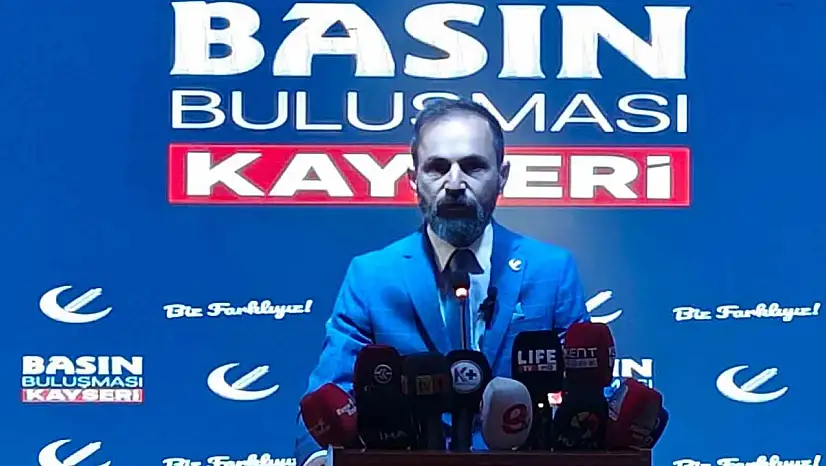 YRP Kayseri İl Başkanı Özcan: 'Partimiz Kayseri'de ana muhalefet partisi konumuna gelmiştir'