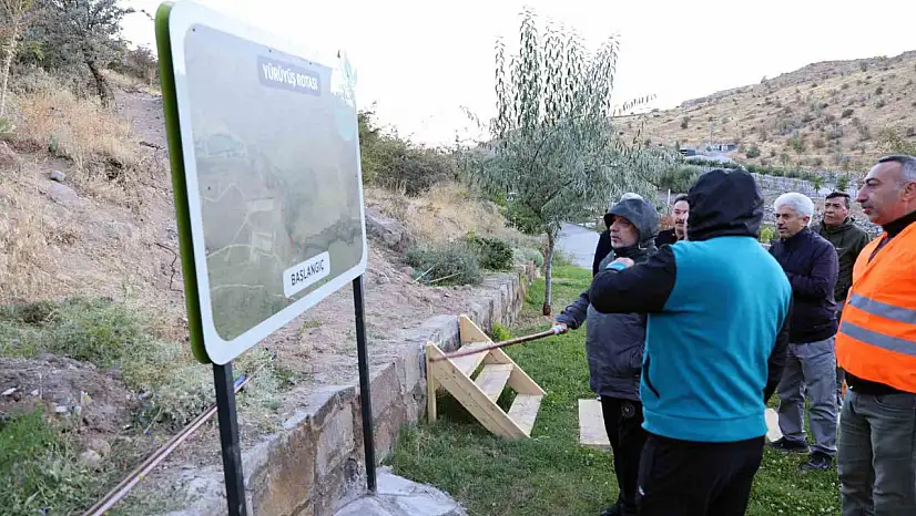 Zincidere Göleti üstü yürüyüş parkurunda ilk adımlar atıldı