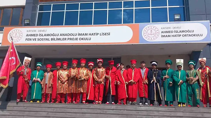 60 yıllık İmam Hatip Okulu, yeniden mehter takımı kurdu