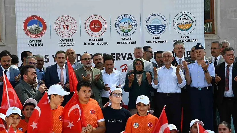 73. ERVA Spor Okulu açıldı