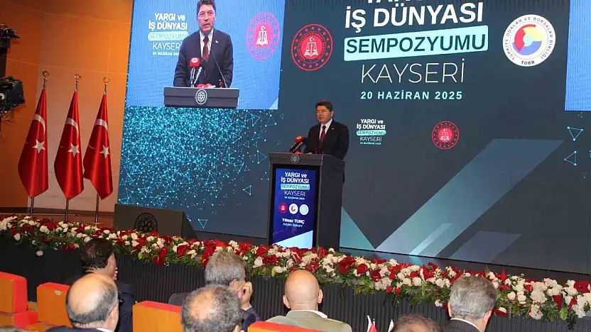 Adalet Bakanı Tunç: 'Ülkemizi karalamaya çalışanlar yargı camiamıza büyük haksızlık ediyor'