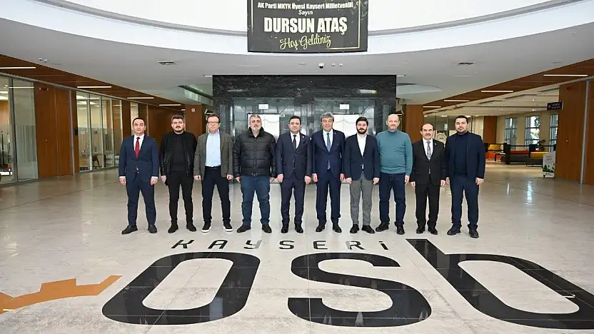 AK Partili Ataş, Kayseri OSB Yönetim Kurulu Toplantısı'na konuk oldu