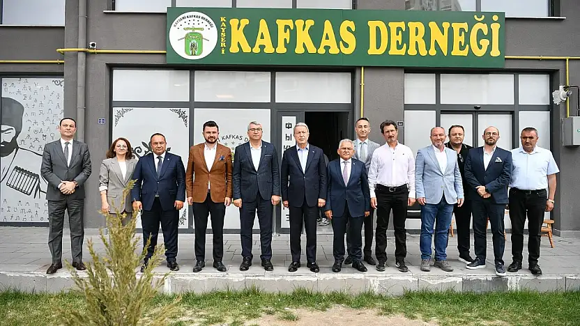 Akar ve Büyükkılıç'tan Kayseri Kafkas Derneği'ne ziyaret