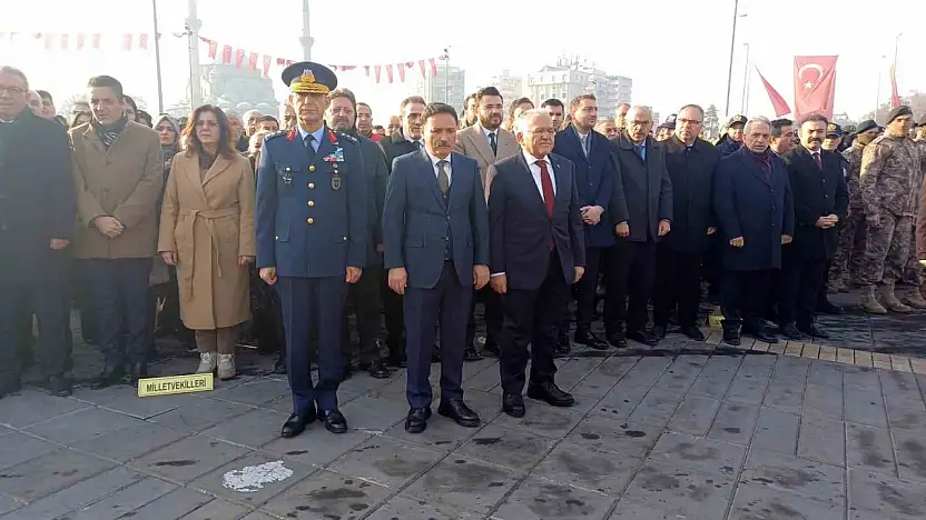 Atatürk'ün Kayseri'ye gelişinin 106. yıl dönümü kutlandı