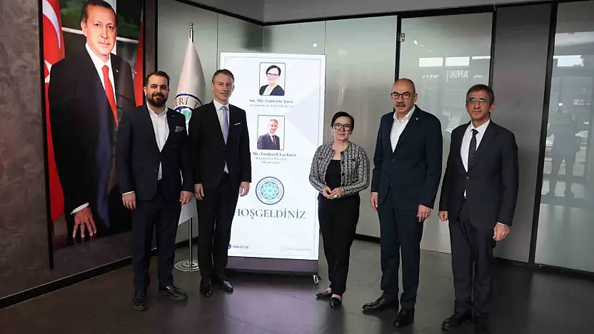 Avusturya'nın Ankara Büyükelçisi ile Ticaret Müşavirinden KTO'ya ziyaret