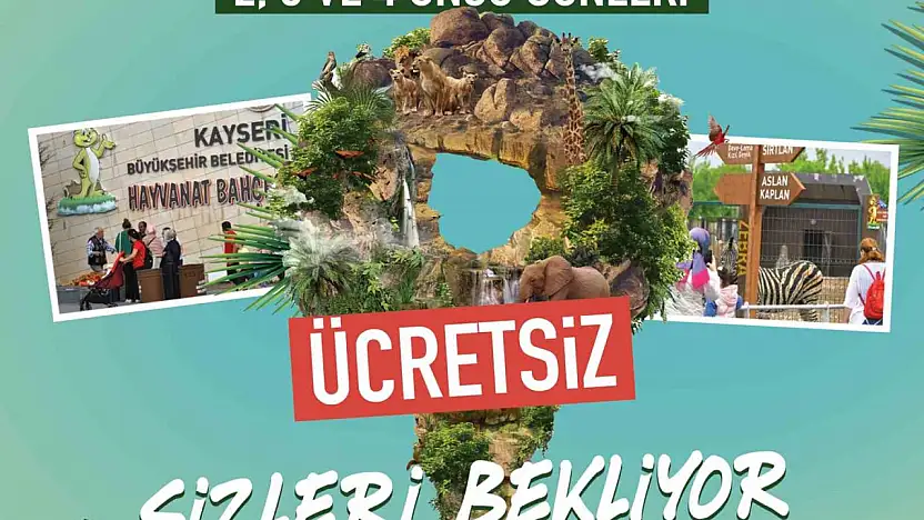 Başkan Büyükkılıç: 'Hayvanat bahçemiz Kurban Bayramı'nda ücretsiz olacak'