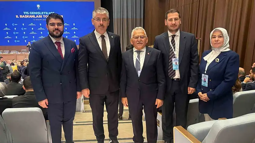 Başkan Büyükkılıç AK Parti 175. Genişletilmiş İl Başkanları Toplantısı'na katıldı