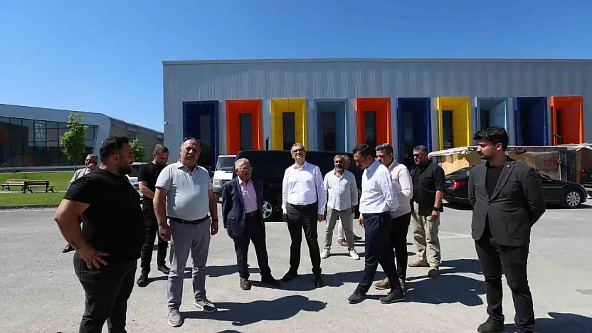 Başkan Büyükkılıç, Alzheimer Merkezi inşaatını inceledi