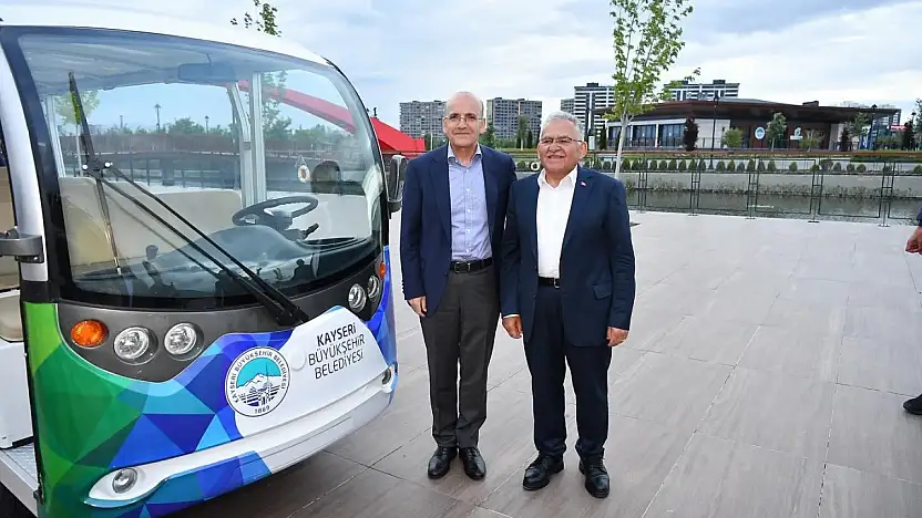 Başkan Büyükkılıç, Bakan Şimşek'e Mutfak Sanatları Merkezi'ni tanıttı