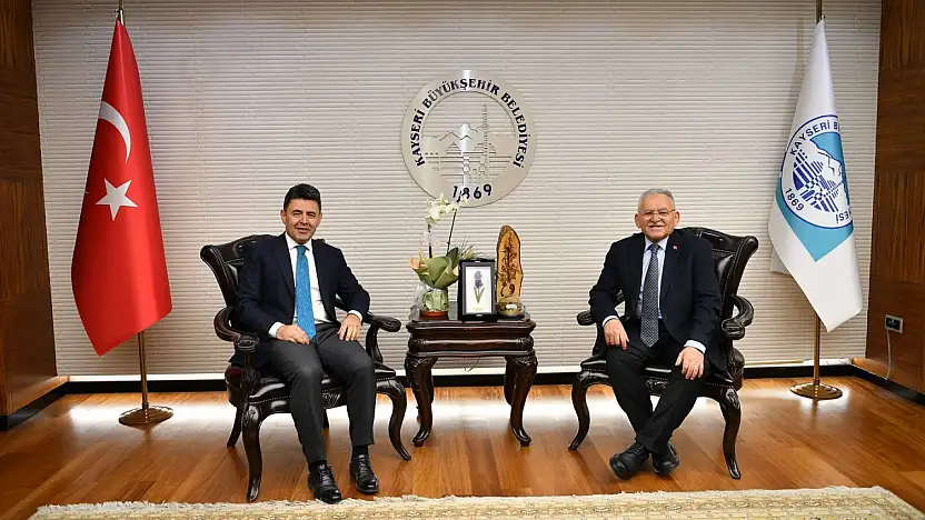 Başkan Büyükkılıç, Bakan Yardımcısı Poyraz ve Genel Müdür Eyigün'ü konuk etti