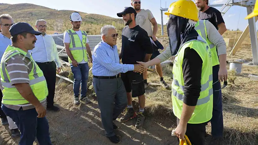 Başkan Büyükkılıç, Erciyes'te Dağ Kızağı Projesi'ni inceledi