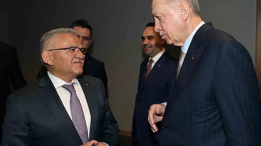 Başkan Büyükkılıç'ın eser ve hizmet belediyeciliğine Ankara'dan takdir ve teşekkür