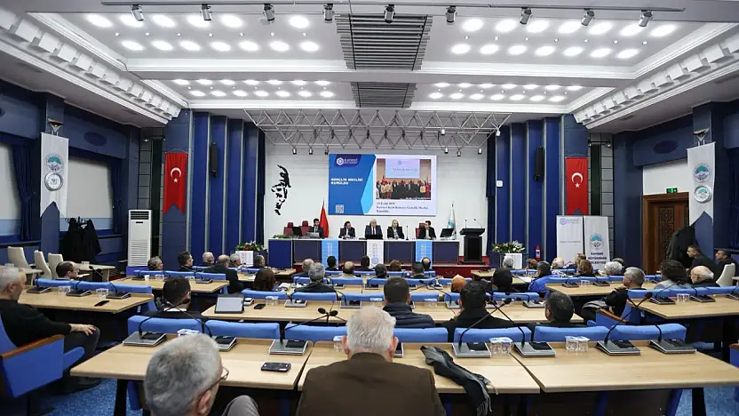 Başkan Büyükkılıç'tan 'Ortak Akıl' vurgusu