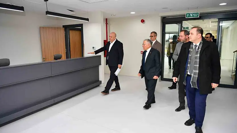 Başkan Büyükkılıç'tan Saffet Arslan Palyatif Bakım Merkezi'ne yakın takip