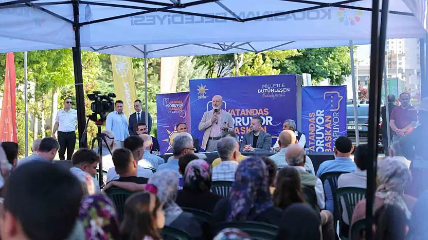 Başkan Çolakbayrakdar: 'Her haneye dokunan hizmet üretiyoruz'