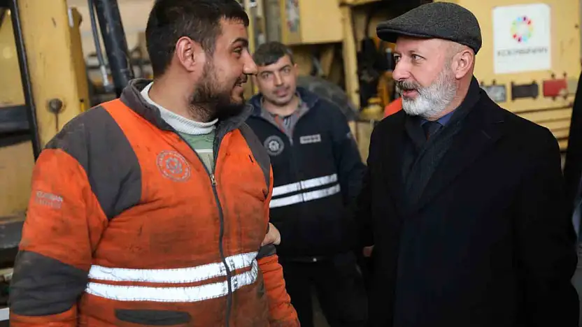 Başkan Çolakbayrakdar: 'Şehrimizin ihtiyaçlarını fabrika gibi çalışan kendi atölyelerimizde üretiyoruz'