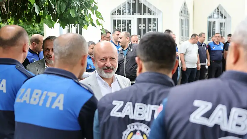 Başkan Çolakbayrakdar: 'Zabıta ekibimiz, şehrin huzuruna katkı sağlıyor'