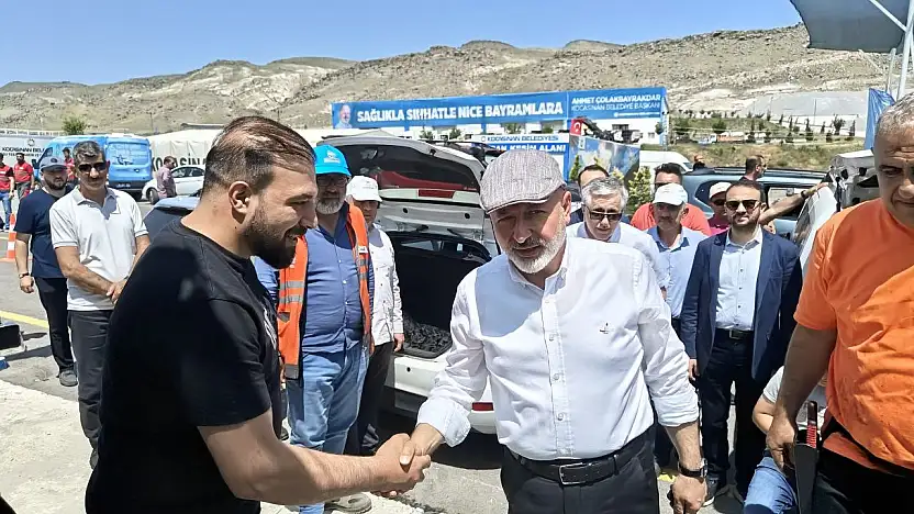 Başkan Çolakbayrakdar'dan Bülbülpınarı Kesim Yeri incelemesi