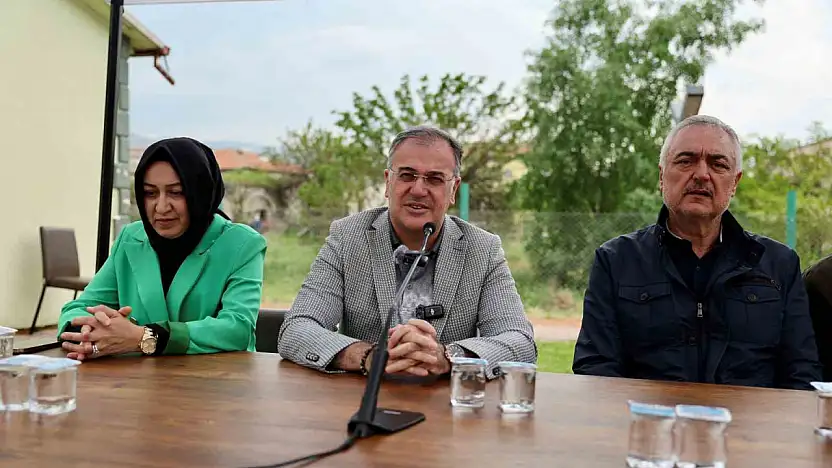 Başkan Özdoğan: 'Hacılar'a yakışır şekilde hizmet etmek için çalışıyoruz'
