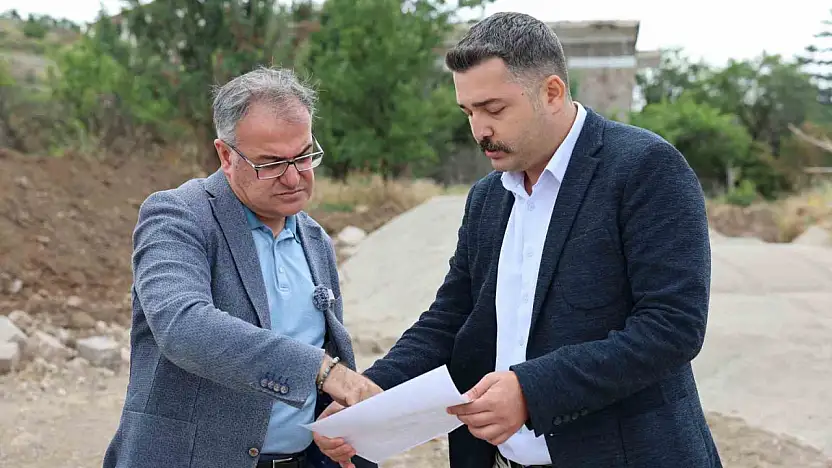 Başkan Özdoğan'dan Kayseri Caddesi'nde inceleme