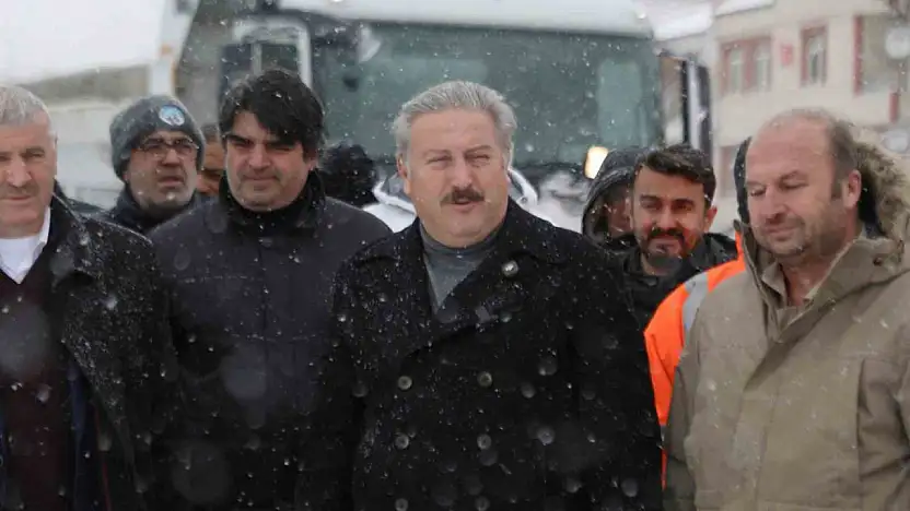 Başkan Palancıoğlu: 'Karla mücadelede yoğun çalışmalarımız kesintisiz devam ediyor'
