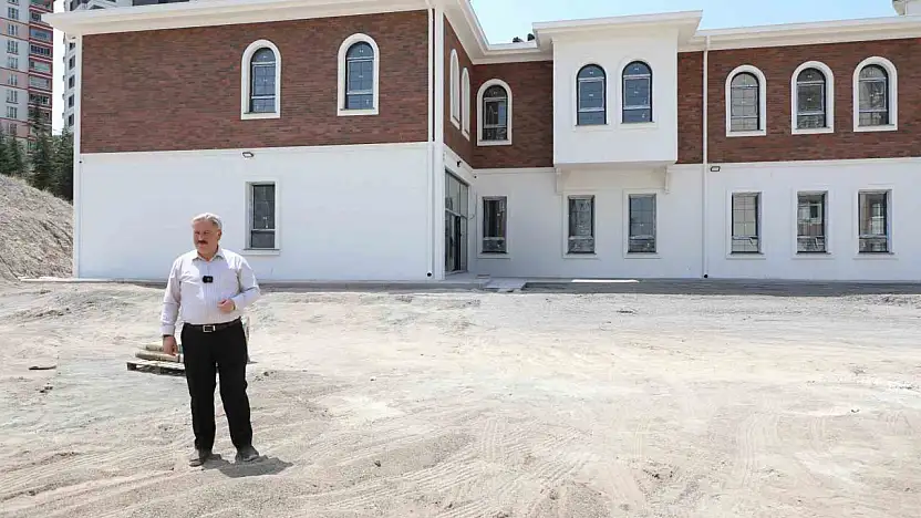 Başkan Palancıoğlu Kocatepe Sosyal Tesis ve Kur'an Kursu'nda inceleme yaptı
