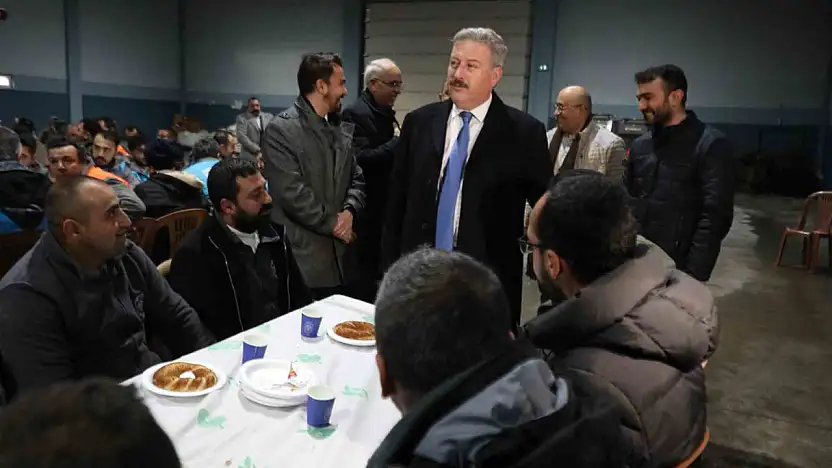 Başkan Palancıoğlu, saha çalışanları ile bir araya geldi