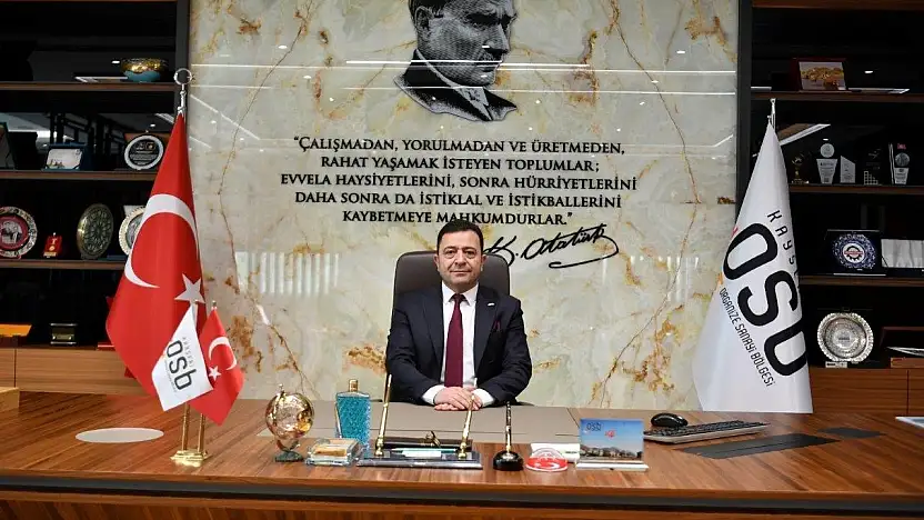 Başkan Yalçın: 'Ekonomide yaşanan zorluklara rağmen, sanayicilerimiz üretmeye ve ihracat yapmaya büyük gayret gösteriyor'