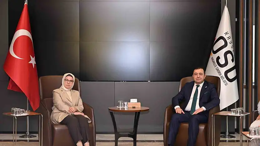 Başkan Yalçın ve Böhürler mutabık kaldı: Kayseri OSB sanayicisi Suriye pazarını keşfedecek