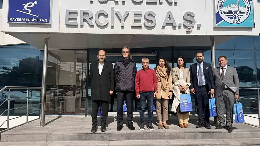 Belçika heyeti Erciyes'e hayran kaldı