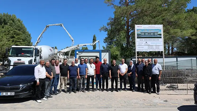 Bünyan Hükümet Konağı'nın temeli atıldı