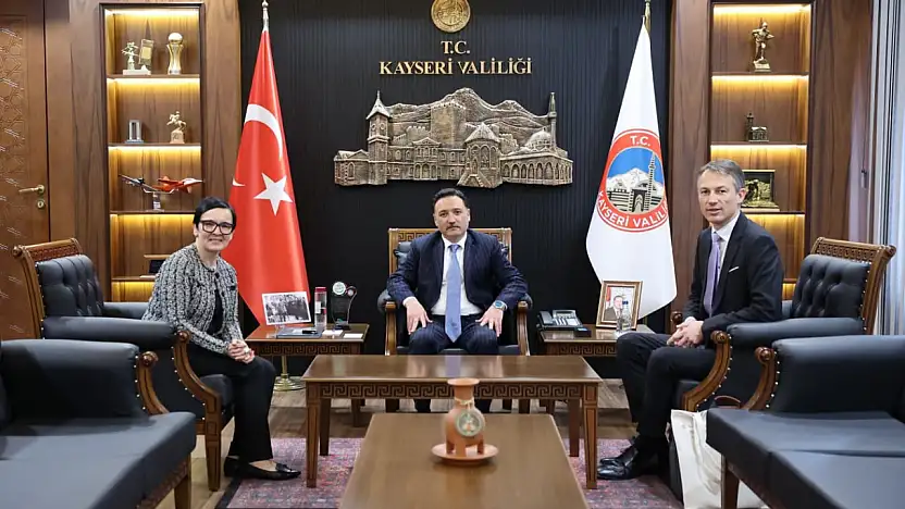 Büyükelçi Gabriele Juen'den Vali Çiçek'e ziyaret