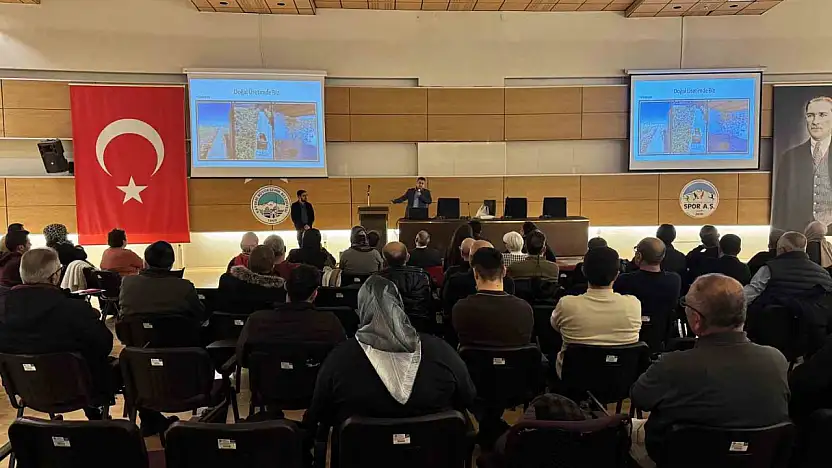 Büyükşehir'den doğal üretim bahçesini kullanacaklara organik üretim eğitimi