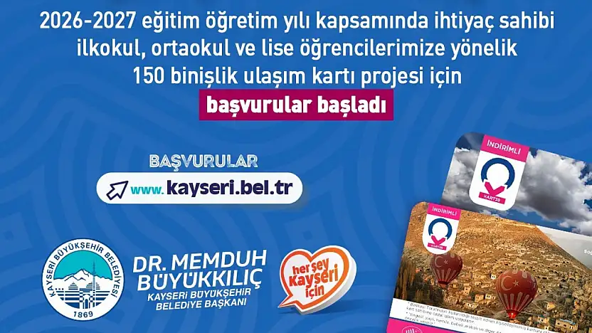 Büyükşehir'den öğrencilere yeni eğitim yılında da ulaşım desteği: Başvurular başladı