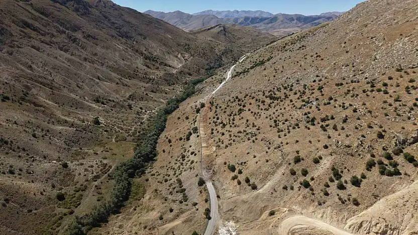 Büyükşehir'den Sarız'da ulaşım için 1,3 kilometrelik güzergâhta hummalı çalışma