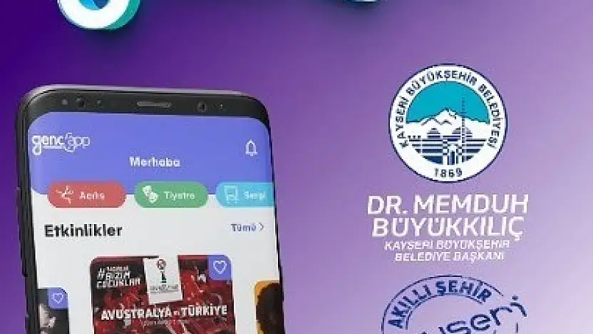 Büyükşehir, GençApp ile Kayseri'nin sosyal hayatını dijitalleştirdi